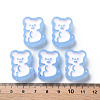 Transparent Acrylic Beads MACR-S374-07B-04-4