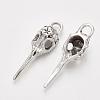 Tibetan Style Alloy Pendants TIBEP-Q043-279-RS-2
