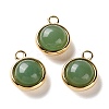 Natural Green Aventurine Pendants STAS-L022-398H-G-1