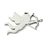 Non-Tarnish 201 Stainless Steel Pendants STAS-D095-01P-2