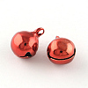 PVD Vacuum Plating Brass Bell Pendants KKB-R002-6mm-04-1