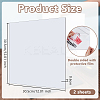 2 Sheets HDPE Plastic Sheets DIY-OC0014-44B-02-2