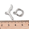 Non-Tarnish 304 Stainless Steel Toggle Clasps STAS-A092-03P-3