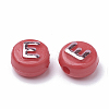 Opaque Acrylic Beads X-MACR-S273-07-2