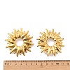 304 Stainless Steel Sun Stud Earrings EJEW-A141-01G-4