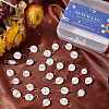 30Pcs Natural Cultured Freshwater Pearl Beads Links Connectors FIND-SC0004-25-3