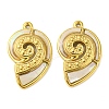 Natural Shell Pendants X-STAS-P341-01G-02-1