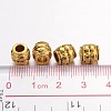 Tibetan Style Alloy Large Hole Barrel Beads LS-GLF0929Y-NF-2