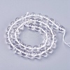 Natural Quartz Crystal Beads Strands X-G-R193-05-10mm-2