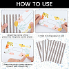 Photo Paper Self Adhesive Corner Stickers AJEW-WH20060-63B-5