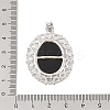 Natural Obsidian Pendants G-A226-03P-02-3