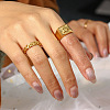 316L Surgical Stainless Steel Finger Rings WG8BDB4-01-5