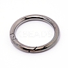 Alloy Spring Gate Rings AJEW-WH0129-48D-B-1