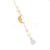 Glass Teardrop Big Pendant Decorations HJEW-M005-05D-G-4