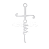 Non-Tarnish Stainless Steel Pendants RELI-PW0002-03P-1