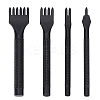 1Set Steel 1/2/4/6 Prong DIY Diamond Lacing Stitching Leather Craft Kits AJEW-HY0002-19-1