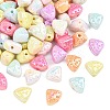 Luminous UV Plating Opaque Acrylic Beads MACR-K361-45-2
