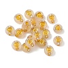 Luminous Transparent Acrylic Beads OACR-P037-01B-O-2
