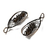 Natural Tiger Eye Double Terminal Pointed Faceted Bullet Big Pendants G-Q015-01C-2