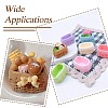 28Pcs 7 Colors Opaque Resin Cabochons RESI-CJ0004-67-7