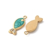 304 Stainless Steel Enamel Pendants STAS-Z122-22G-01-2