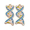 Chemistry Theme Alloy Enamel Pendants ENAM-V002-01K-KCG-1
