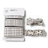 9 Yards 3 Styles Tartan Print Polyester Ribbon SRIB-C002-01B-5