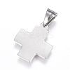 Tarnish Resistant 304 Stainless Steel Pendants STAS-H329-87P-2
