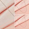 Trendy Unisex 304 Stainless Steel Cable Chain Necklaces STAS-UN0003-39P-5