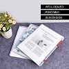 3Pcs 3 Colors Portable Transparent Plastic A4 File Box CON-SZ0001-15-5