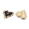 304 Stainless Steel and Enamel Big Pendants STAS-T068-101A-G-2
