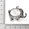 Natural Howlite Pendants G-G112-01P-17-3