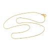 1/20 14K Gold Filled Boston Link Chain Necklaces for Women Men NJEW-Z068-06G-4