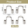 200Pcs 304 Surgical Stainless Steel Wire Guardian and Protectors STAS-UN0045-41-4