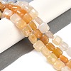 Natural Topaz Jade Beads Strands G-M435-A10-01-2