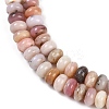 Natural Pink Opal Beads Strands G-B125-H02-02-4
