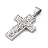 304 Stainless Steel Pendants STAS-L286-09P-2