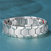 Stainless Steel Panther Chain Watch Band Bracelets JB673A-6
