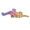 Rainbow Color Alloy Pendants PALLOY-S180-257-NR-4
