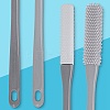 2Pcs PP Plastic Clean Brushes AJEW-CN0004-14B-7