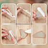 2Pcs ABS Plastic Letter Opener Knife and 2Pcs 2 Colors Glass Copper Foil Packaging Tool Sets TOOL-OC0002-16-3