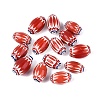 Handmade Millefiori Glass Barrel Beads LS-LA-N002-04B-1