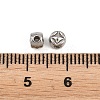 304 Stainless Steel Beads STAS-D394-02C-P-3