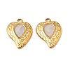 304 Stainless Steel Pendants STAS-I371-12G-03-1