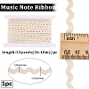 Cotton Wavy Fringe Trim Ribbon OCOR-GF0004-49C-2
