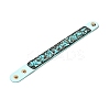 Faux Suede Snap Cord Bracelet BJEW-F428-14-1