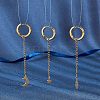 DIY 304 Stainless Steel Earring Making Kits DIY-UN0001-71G-6