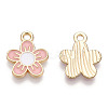 Alloy Enamel Pendants ENAM-T009-47D-RS-1