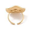 304 Stainless Steel Cuff Rings RJEW-U010-01G-2