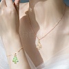 40Pcs 8 Styles Christmas Theme Alloy Pendant FIND-CJ0002-32-7